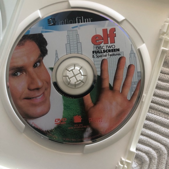 ELF 2 DISC BOX SET- WIDE/ FULL SCREEN- FEATURES/ GAMES - Picture 5 of 6